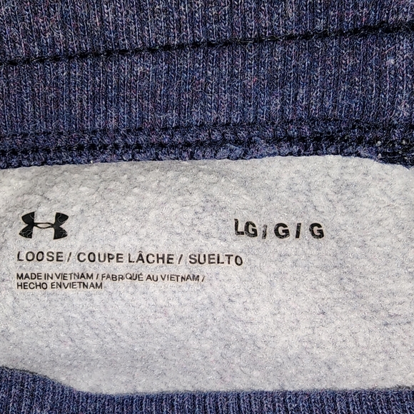 Under Armour Men's Navy and Gray Joggers - Picture 4 of 5